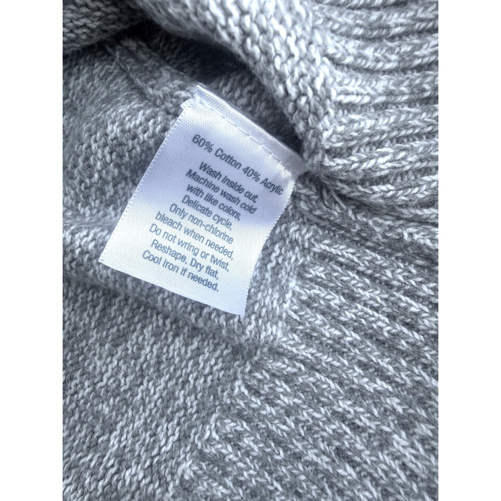 Urban Pipeline Sweater Men XL Gray Blue EUC Fair Isle Quarter-Zip Pullover - Picture 5 of 8